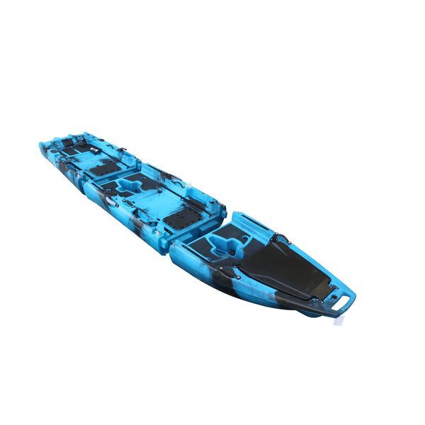 Bay Sports Pedal Pro Modular 4.2m tandem pedal kayak blue camo 2