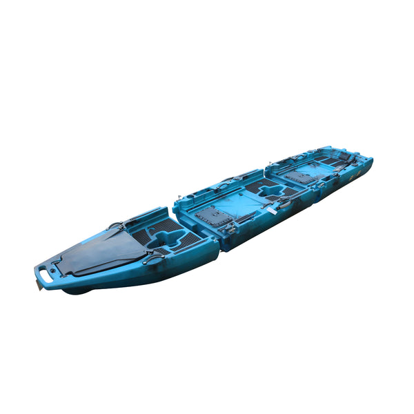 Bay Sports Pedal Pro Modular 4.2m tandem pedal kayak blue camo 3
