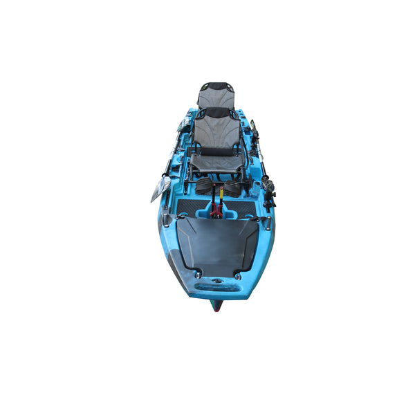 Bay Sports Pedal Pro Modular 4.2m tandem pedal kayak blue camo 8