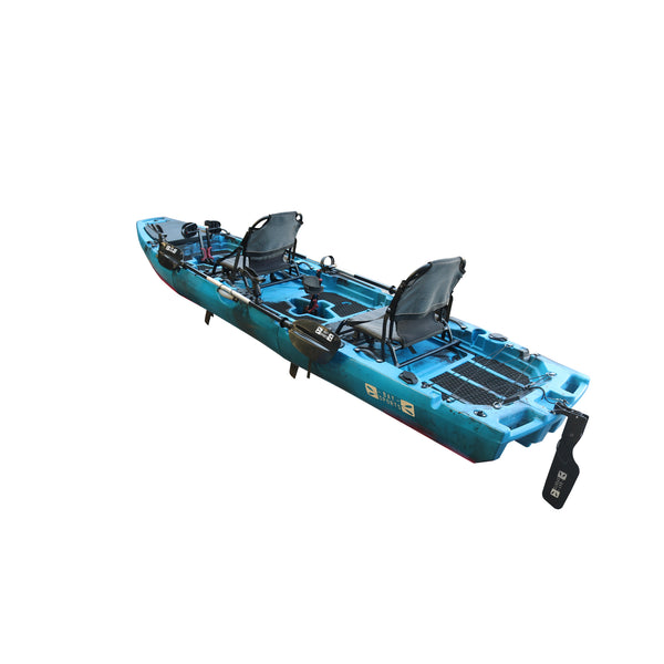 Bay Sports Pedal Pro Modular 4.2m tandem pedal kayak blue camo 10