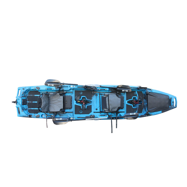 Bay Sports Pedal Pro Modular 4.2m tandem pedal kayak blue camo 12