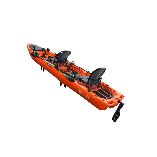 Bay Sports Pedal Pro Modular 4.2m tandem pedal kayak Orange 11