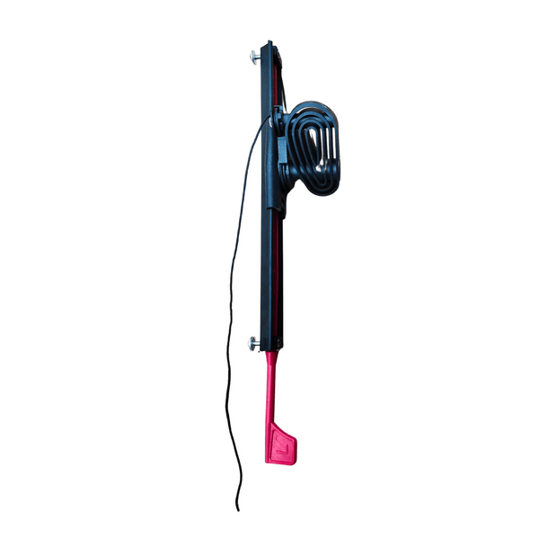 Kayak Footrest and Rail for Rudder System