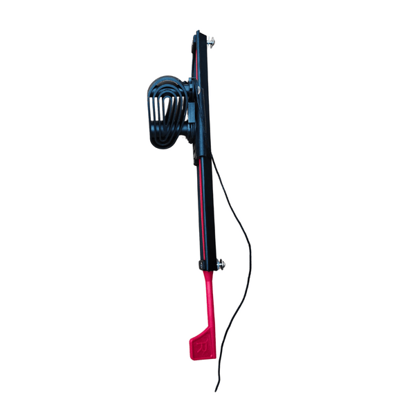 Kayak Footrest and Rail for Rudder System