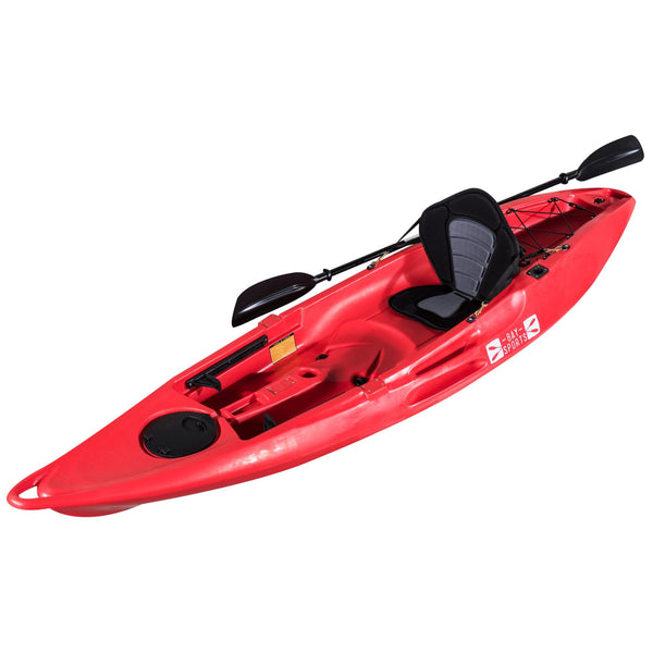 Nero 3m sit on top recreational kayak red front