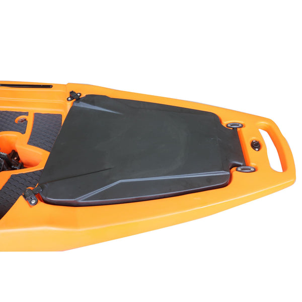 Bay Sports Pedal Pro Modular 4.2m tandem pedal kayak Orange front hatch