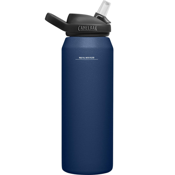 CamelBak Eddy+ 1L Stainless Steel Vacuum Insulated filtered by LifeStraw Water Bottle