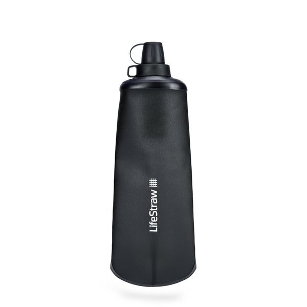 LifeStraw Peak Series Collapsible Squeeze Water Bottle With Filter