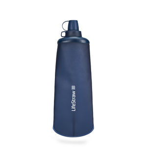 LifeStraw Peak Series Collapsible Squeeze Water Bottle With Filter