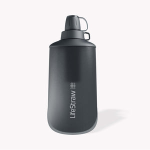 LifeStraw Peak Series Collapsible Squeeze Water Bottle With Filter.