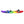 Bay Sports Nereus Multi Colour Gay Flag Tandem 2 Person Kayak side view
