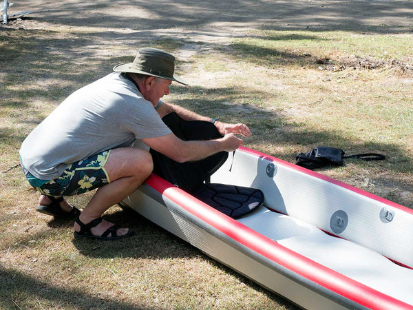 KXone Slider 485 Drop Stitch Inflatable Kayak Inflation Stage 4