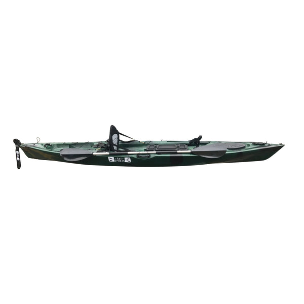 Angler Pro 4m Sit on Top Fishing Kayak Green Black