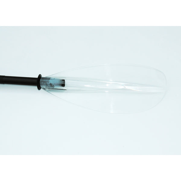 Transparent Blade 2-piece Kayak Paddle 