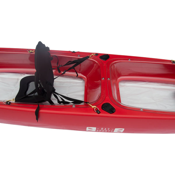 ClearView 3 - Clear-Bottom Double Kayak - close up
