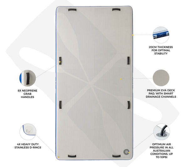 Air Pontoon (4x2x0.2m) - Key Features
