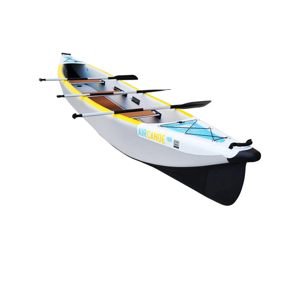 Air Canoe 488 - 4.88m 3-Seater Inflatable Canoe Bay Sports