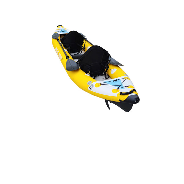 Air Glide Hybrid 385 3.85M Tandem Inflatable Kayak Bay Sports