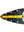 Air Glide Advance 426 tandem drop stitch inflatable kayak yellow/black rear deck