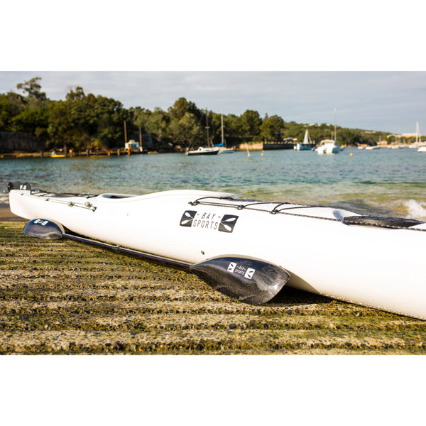 Bay Sports Expedition Zero White  with Paddle