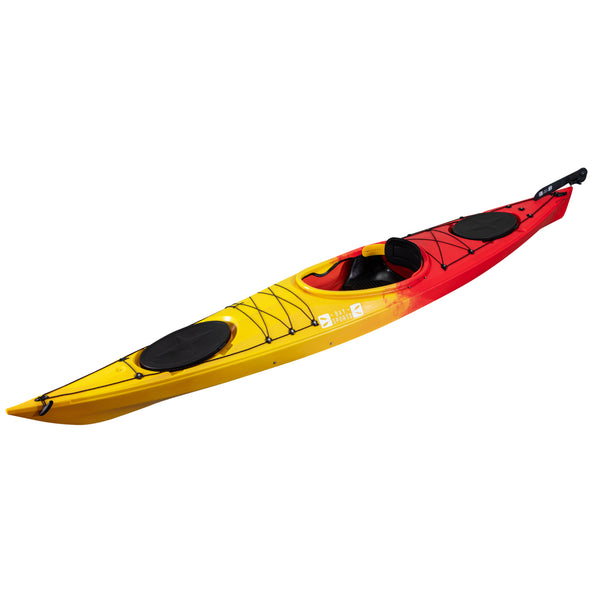 BaySportsAquanautaXL4.2mSitinKayak_yellow_redfrontsideview