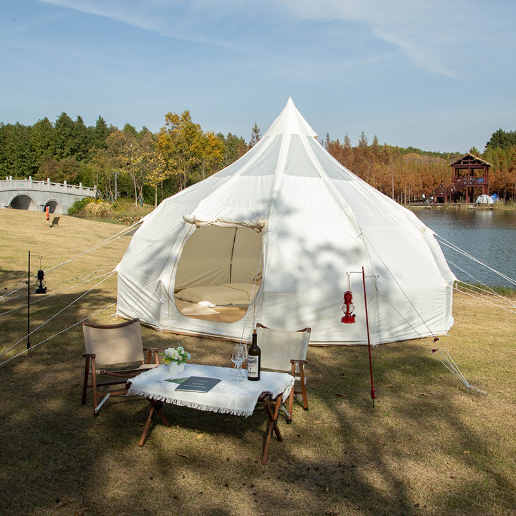 tent with transparent roof Luxury Canvas Celestial