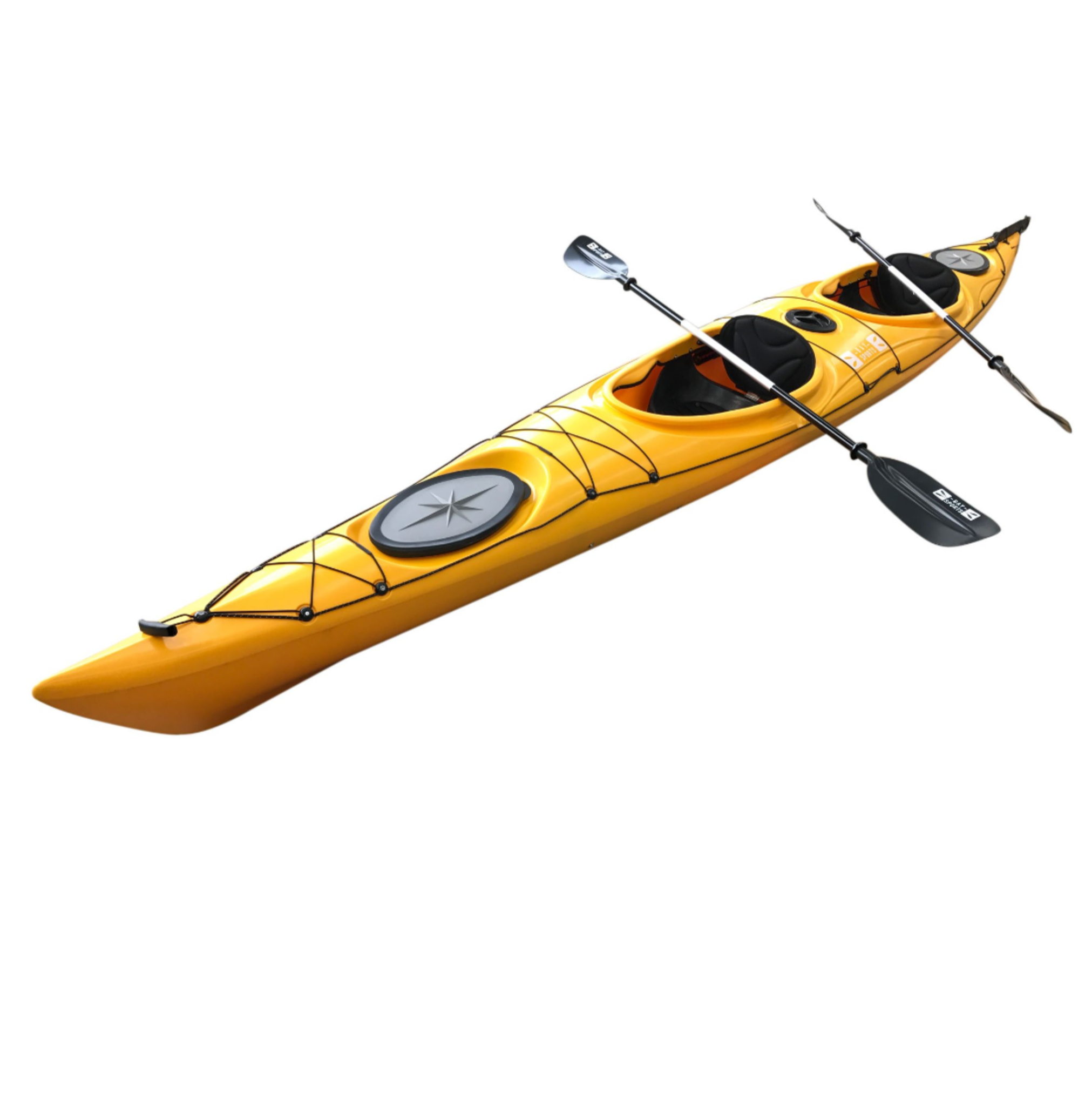 2 Person Sit-In Kayak, Hug Double Sea Touring Kayak l Bay Sports