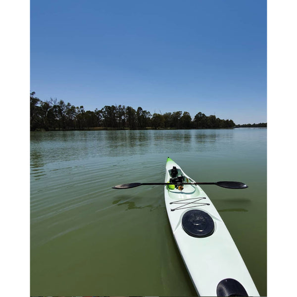 Breeze V5 surf ski Bay Sports Epic V5 on water