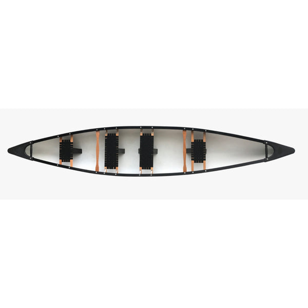 Escapade 400 - 4.86m 4-Person Canoe top view