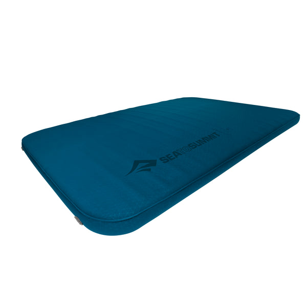 Comfort Deluxe Self Inflating Sleeping Mat Unisex Double Dark Blue