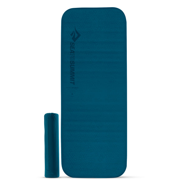 Comfort Deluxe Self Inflating Sleeping Mat Unisex Large Wide Dark Blue