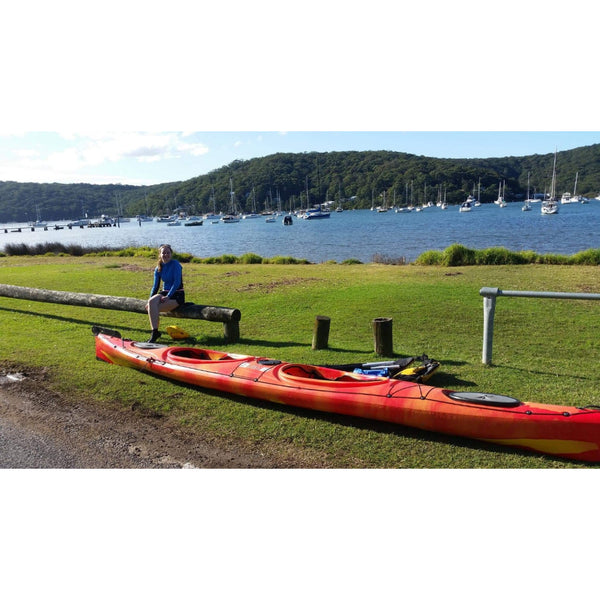 Customer_Photo_Hug_Sit_In_Double_5.1m_Kayak_Bay Sports