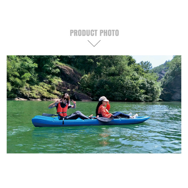Explorer Family - 3.4m Sit on Top Kayak  Blue on lake