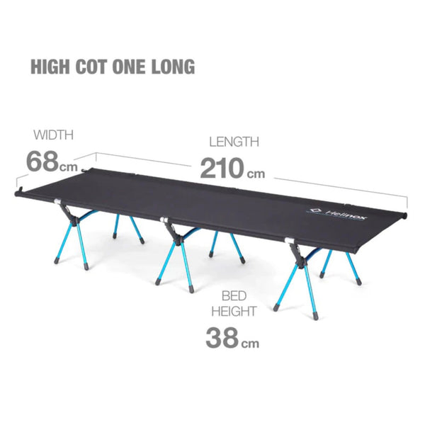 Helinox High Cot One Convertible Camp Stretcher Long