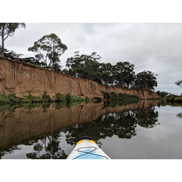 Bay Sports Air Glide 473 Paddling on River