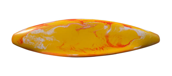 Bay Sports Gladiator White Water Kayak (bottom) Yellow Orange