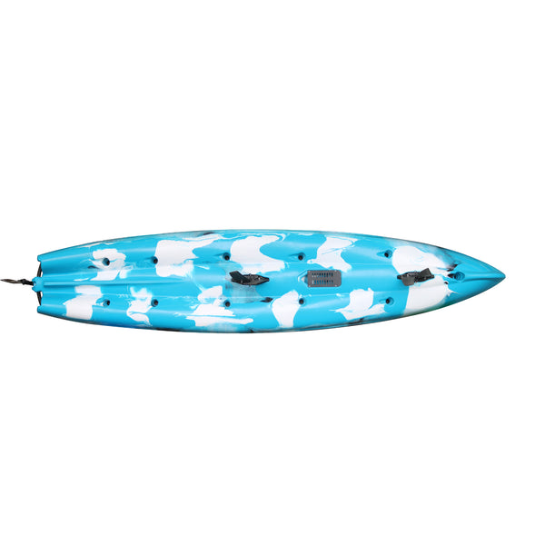 Pedal Pro Fish - 4.1m Tandem Flap-Powered Fishing Kayak blue camo 8