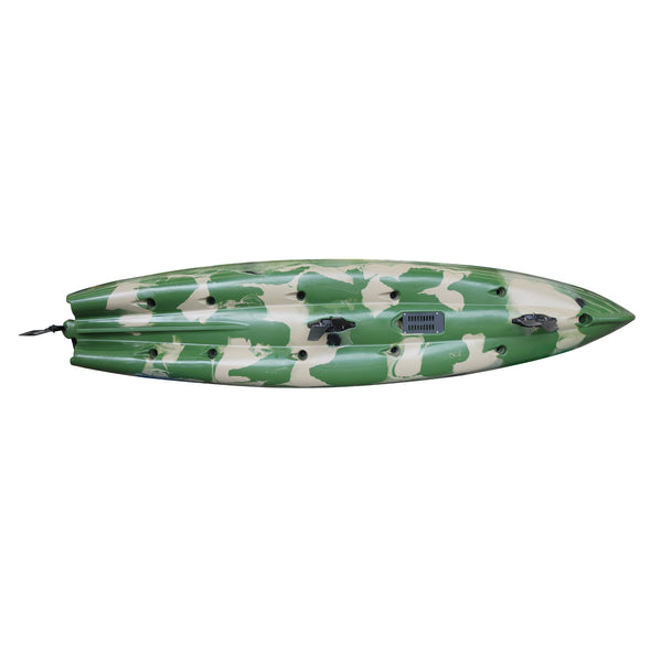 Pedal Pro Fish - 4.1m Tandem Flap-Powered Fishing Kayak jungle camo 7