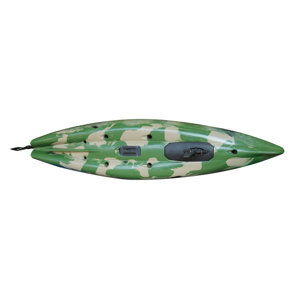 Pedal Pro Fish - 3.6m Pedal-Powered Fishing Kayak Jungle Green Camo 7