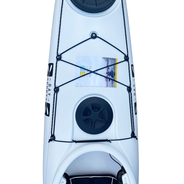 Expedition 2 Sit In Touring Kayak White Cockpit