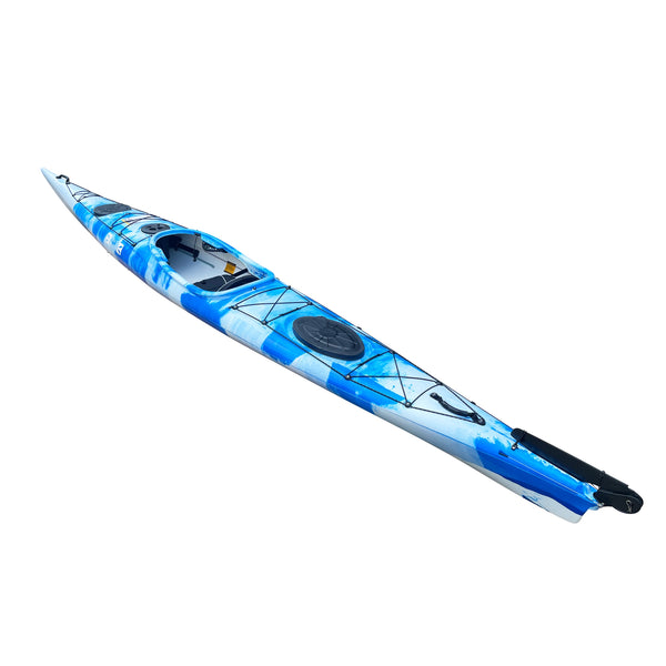 Expedition 2 Sit In Touring Kayak White/Blue 2