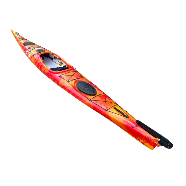 Expedition 2 Sit In Touring Kayak Red/Yellow 3