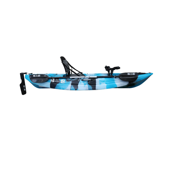 Pedal Pro Fish 2.9m pedal kayak blue camo 6