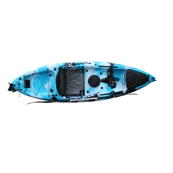 Pedal Pro Fish 2.9m pedal kayak blue camo 7