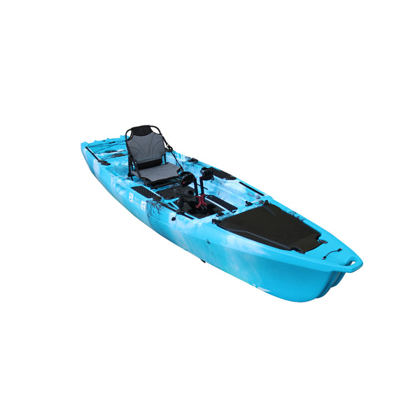 Pedal Pro Fish - 3.9m Pedal-Powered Fishing Kayak w/ MaxDrive 360 ocean blue camo 2