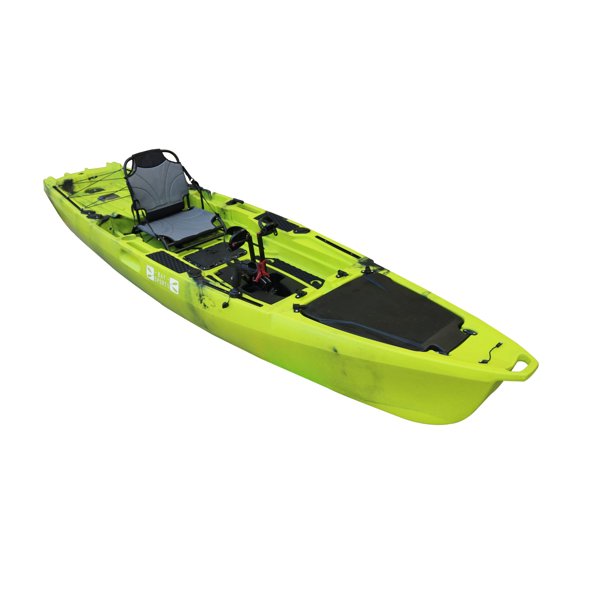 Pedal Pro Fish - 3.9m Pedal-Powered Fishing Kayak MaxDrive 360 – Bay Sports