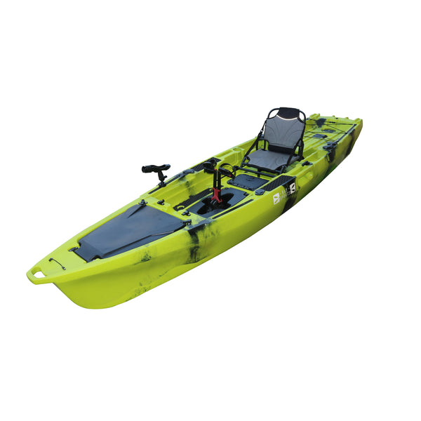 Pedal Pro Fish - 3.9m Pedal-Powered Fishing Kayak w/ MaxDrive 360 apple green black 4