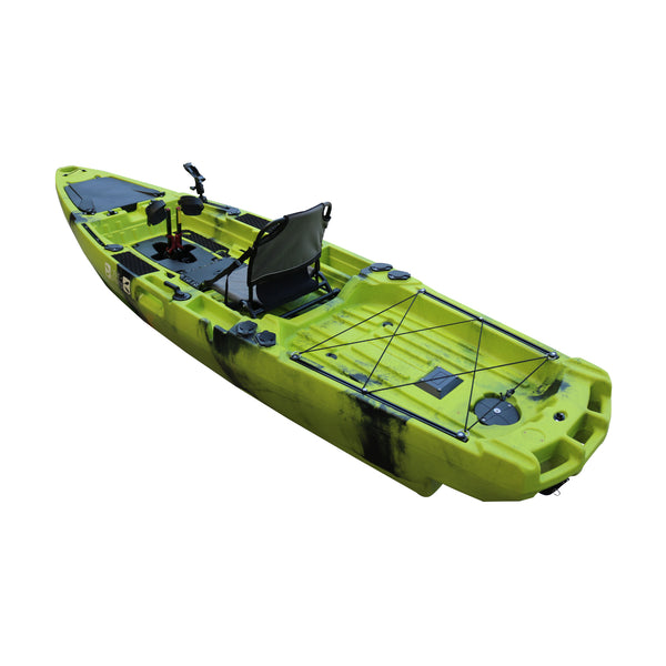 Pedal Pro Fish - 3.9m Pedal-Powered Fishing Kayak w/ MaxDrive 360 apple green black 5