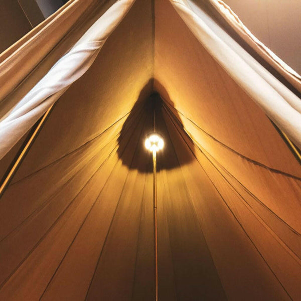 tent pole light LED Bell Tent Pole Light