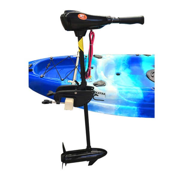 Kayak Trolling Motor Mount Bar on Fishing Kayak Bay Sports